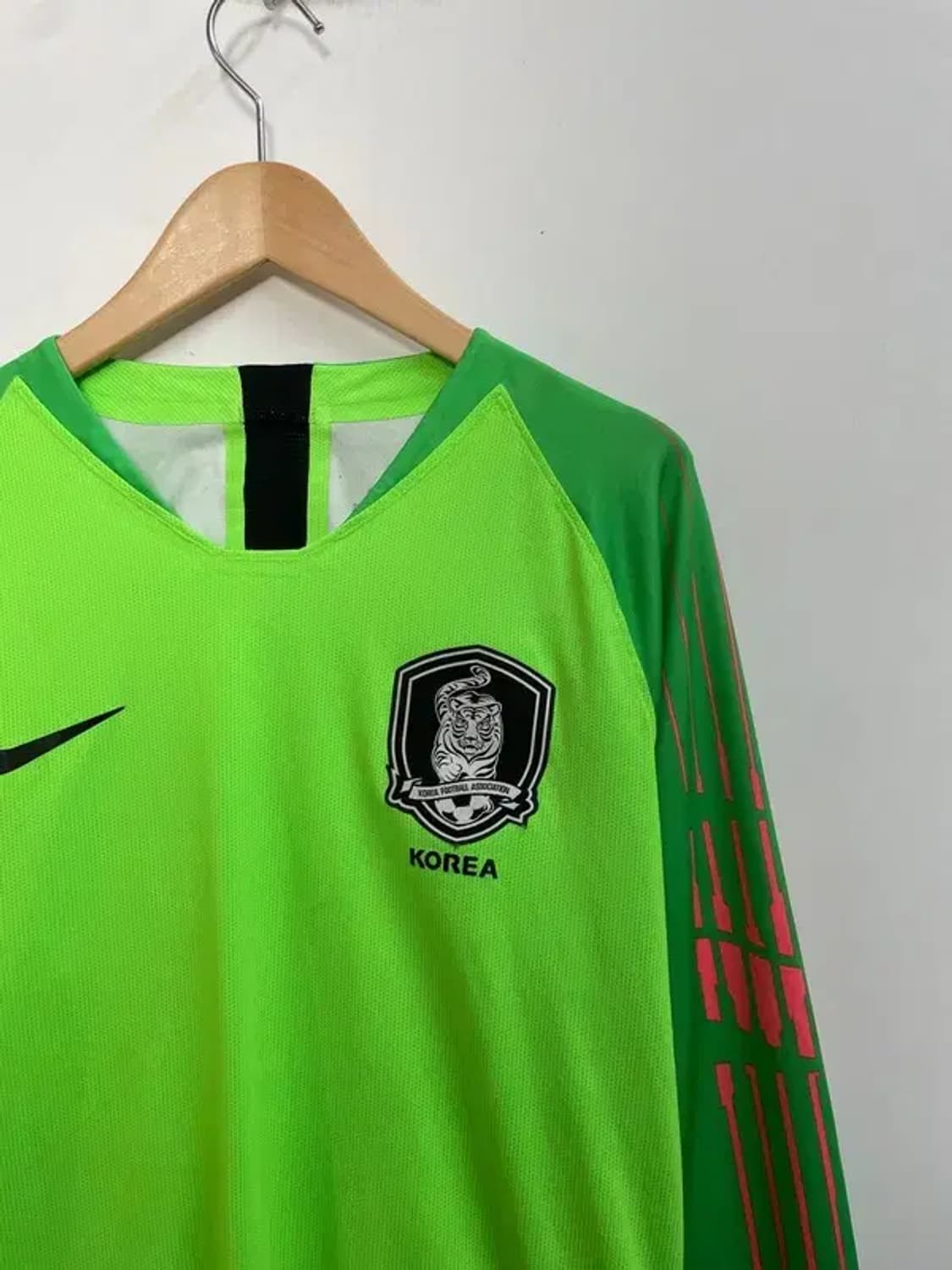 XL 나이키 국대 골키퍼 긴팔 유니폼 축구 블록코어룩 상품이미지4