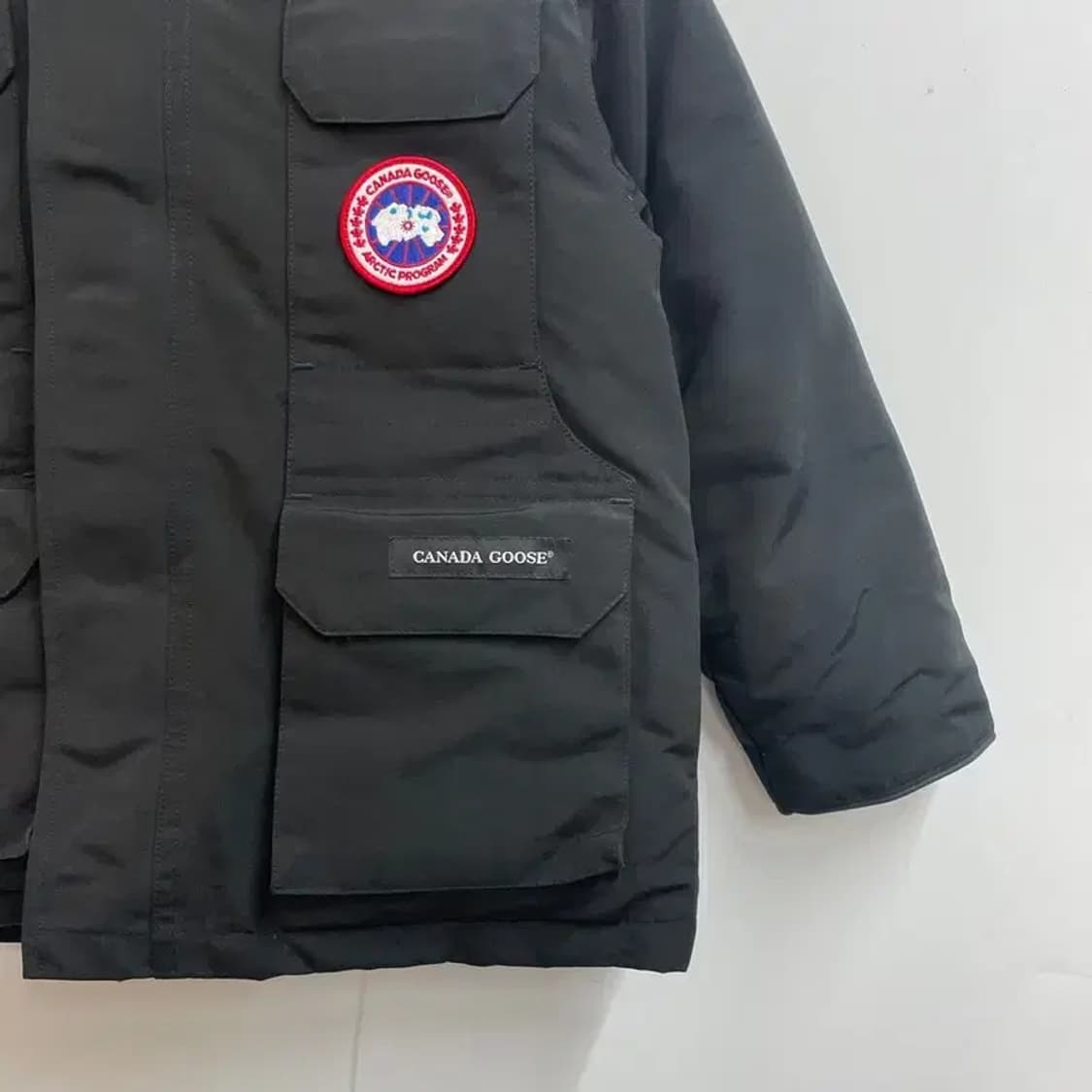 110 키즈 아동 캐나다구스 키즈 봄버 패딩 자켓 상품이미지2