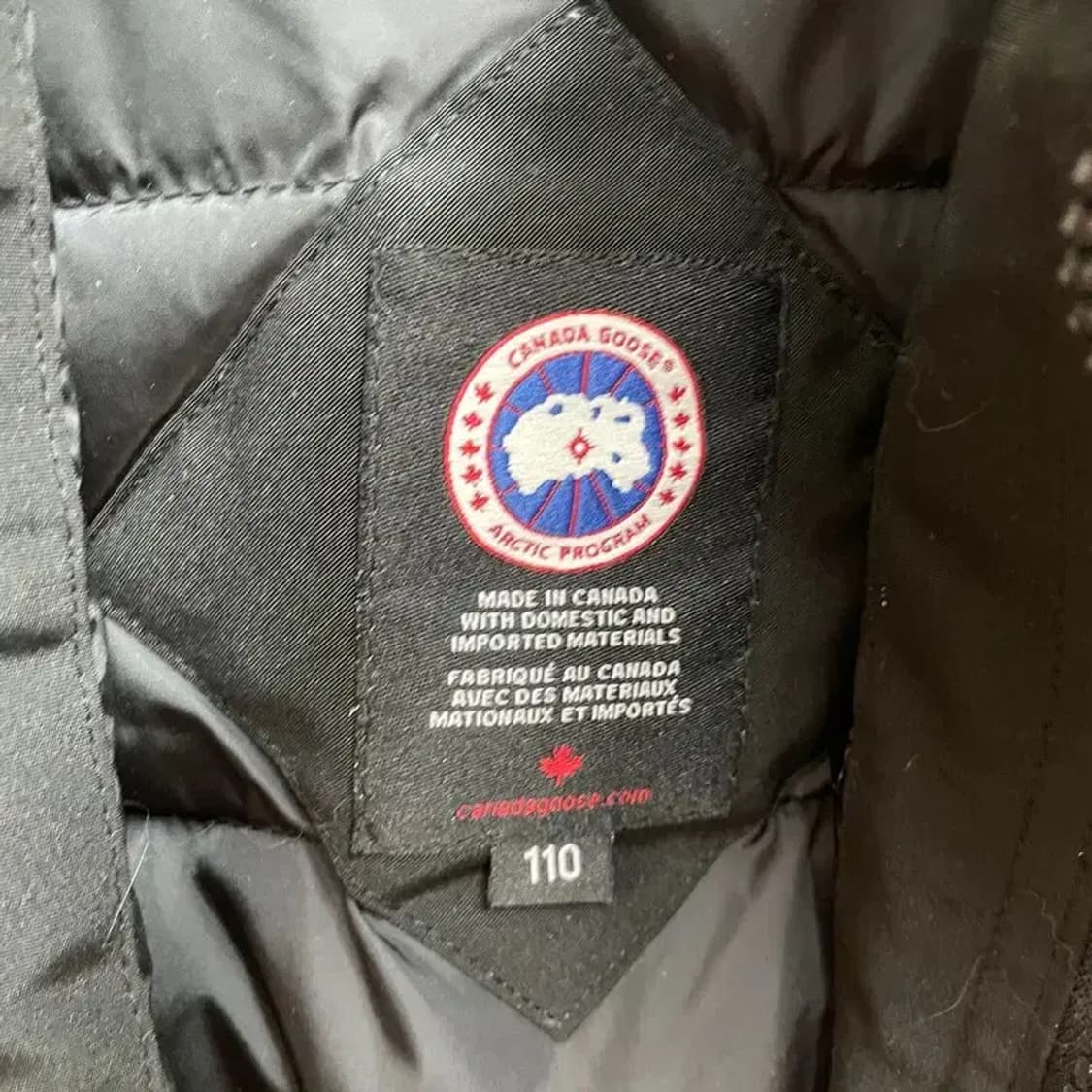 110 키즈 아동 캐나다구스 키즈 봄버 패딩 자켓 상품이미지4