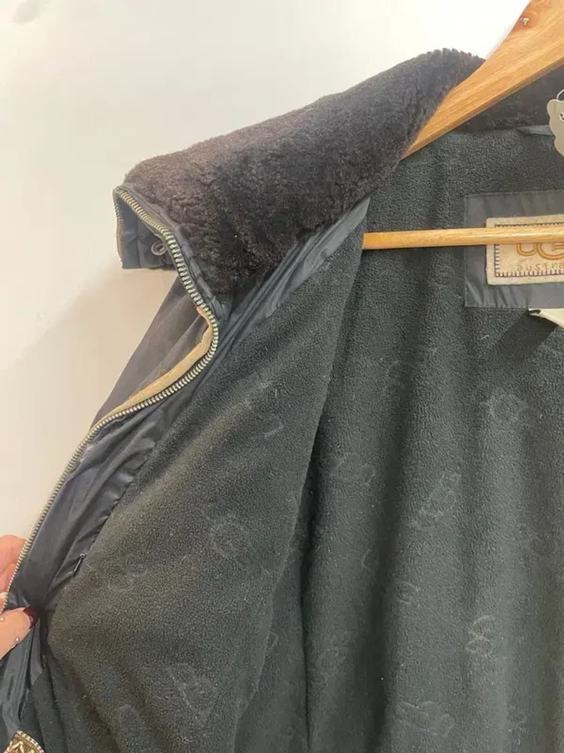 라지 어그 UGG 클래식 다운 자켓 블랙 상품이미지6