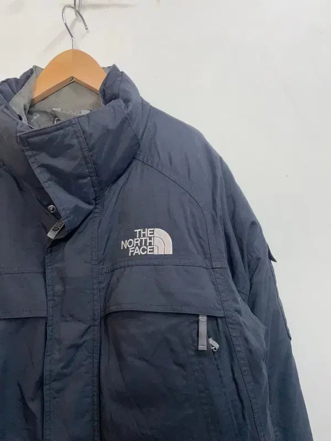 스몰 노스페이스 블랙 구스다운 패딩 점퍼 블랙 상품이미지4