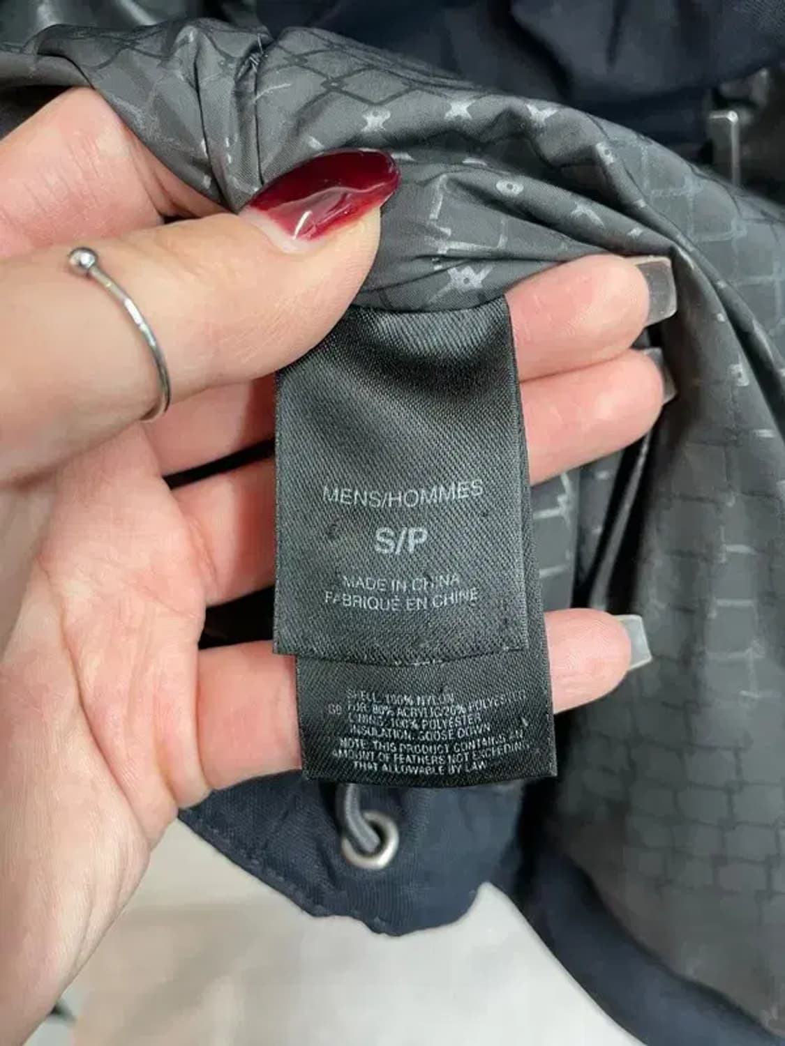 스몰 노스페이스 블랙 구스다운 패딩 점퍼 블랙 상품이미지7