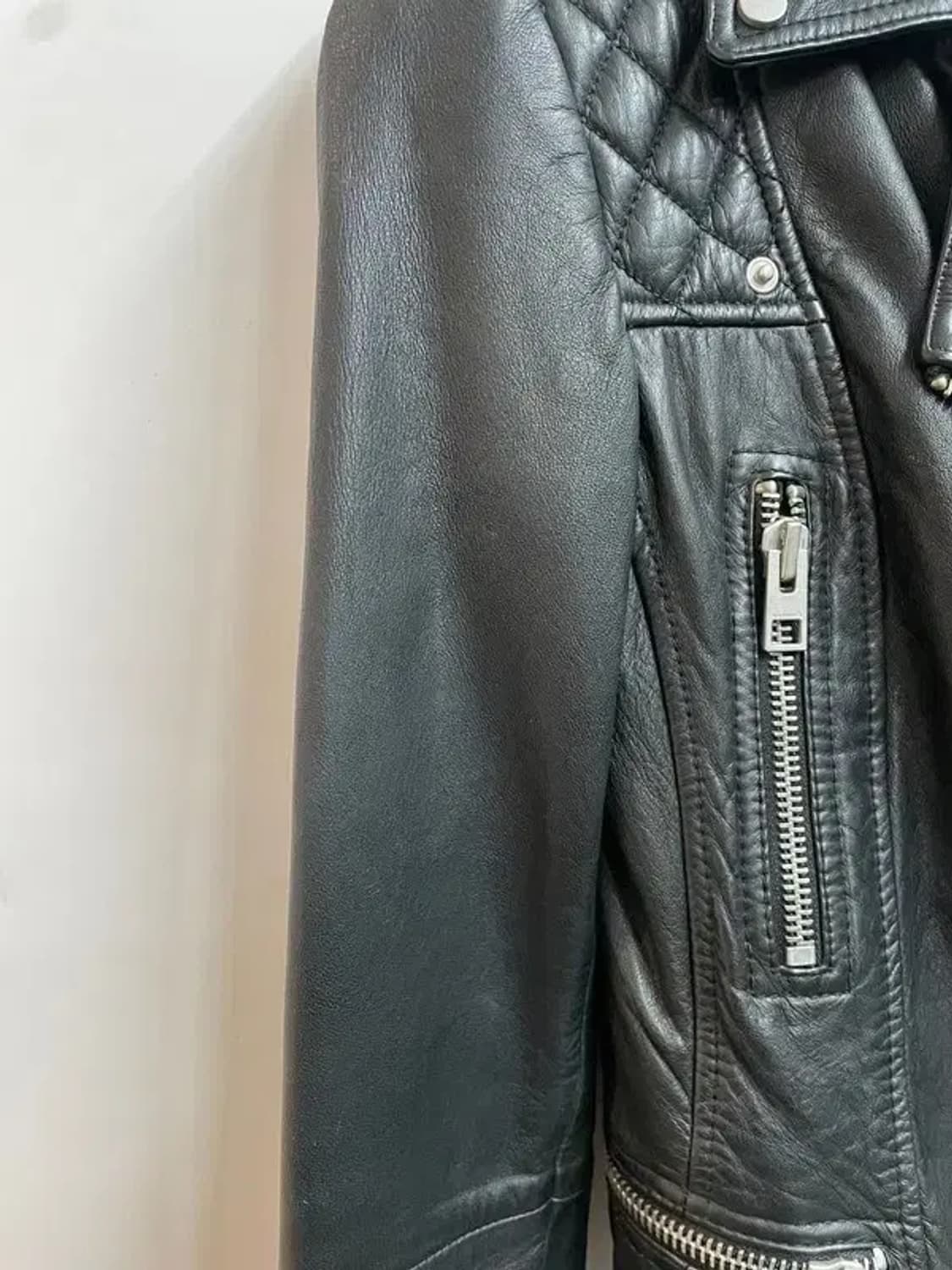 올세인츠 바이커 자켓 xs 램스킨 레더자켓 상품이미지6