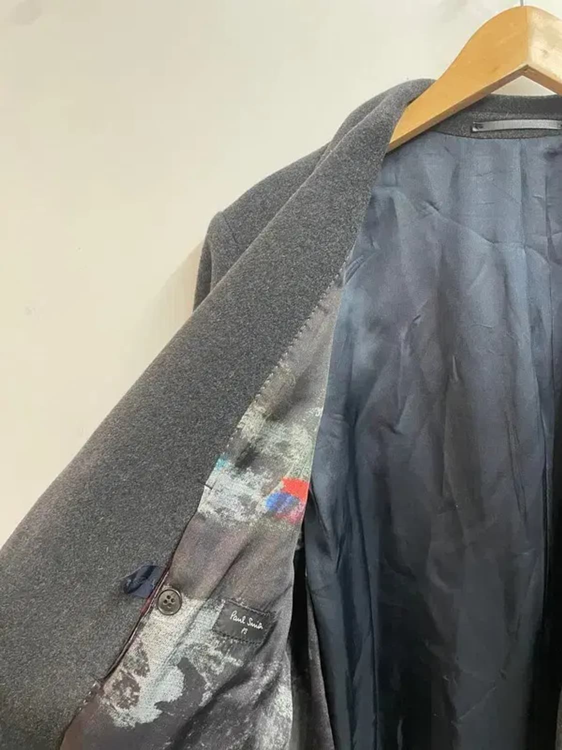 스몰 폴스미스 오버핏 올드스쿨 롱코트 상품이미지6