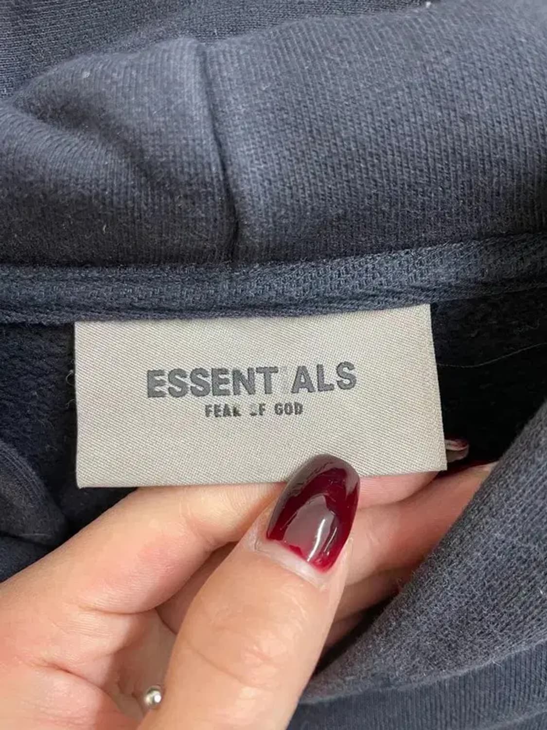 피어 오브 갓 에센셜 스펠 로고 스웻 오버핏 후드티 상품이미지5