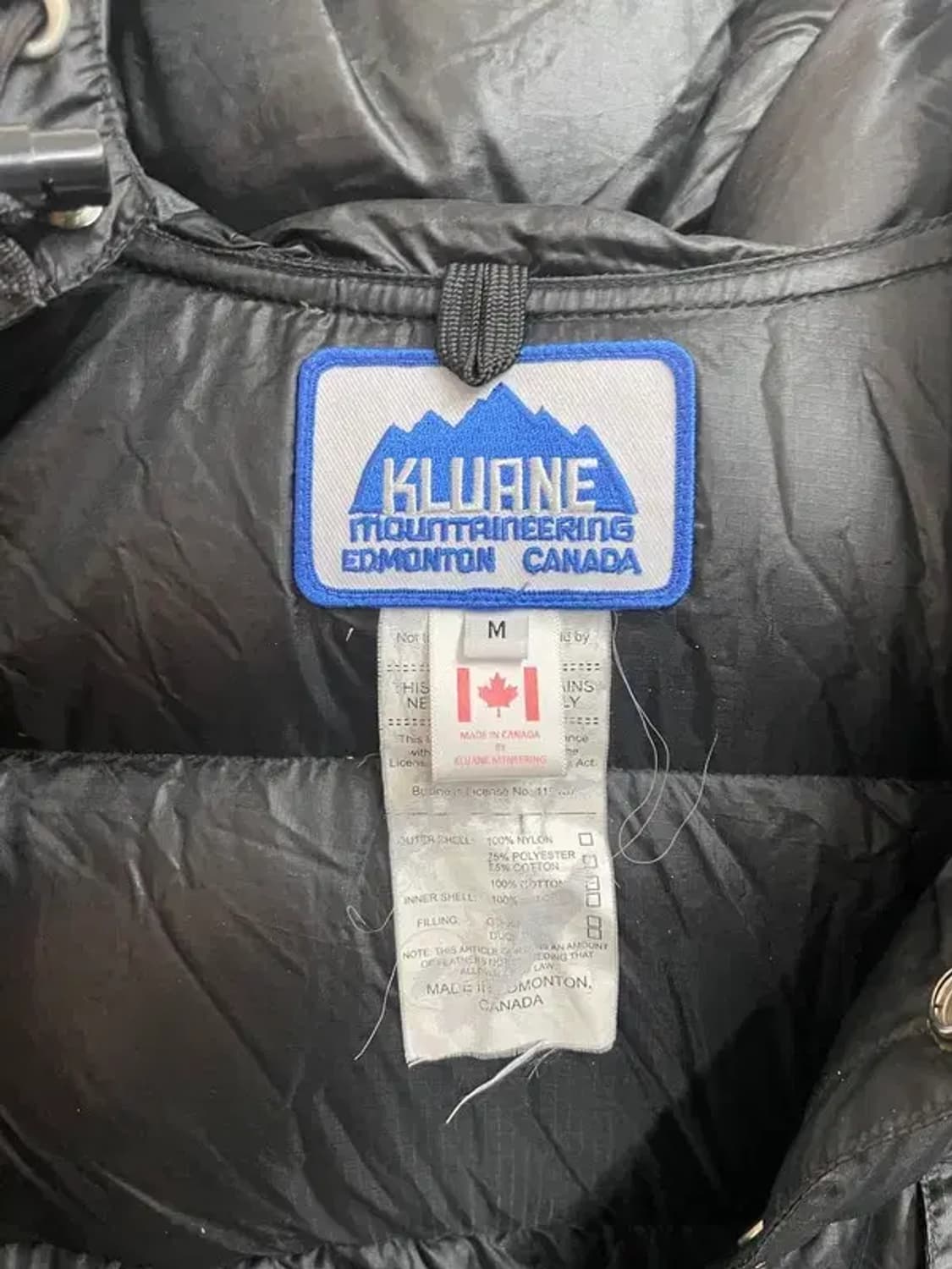 미디움 클루아니 마운티어링 다운패딩 점퍼 블랙 상품이미지5