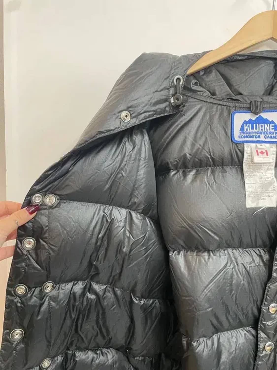 미디움 클루아니 마운티어링 다운패딩 점퍼 블랙 상품이미지7