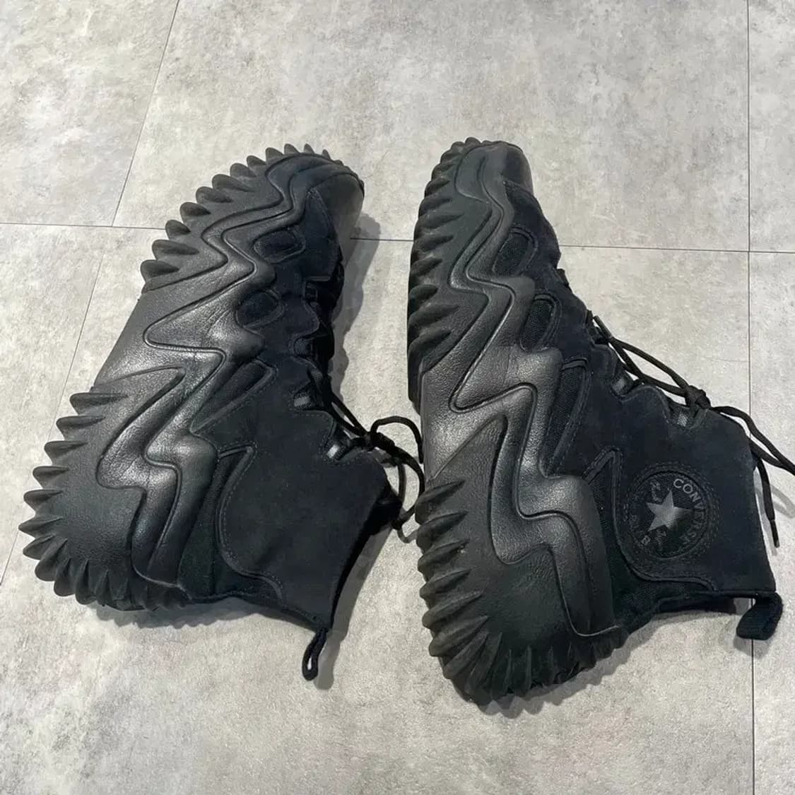 280 컨버스 스트릿 유틸리티 런스타 모션 하이 트리플 블랙 상품이미지4