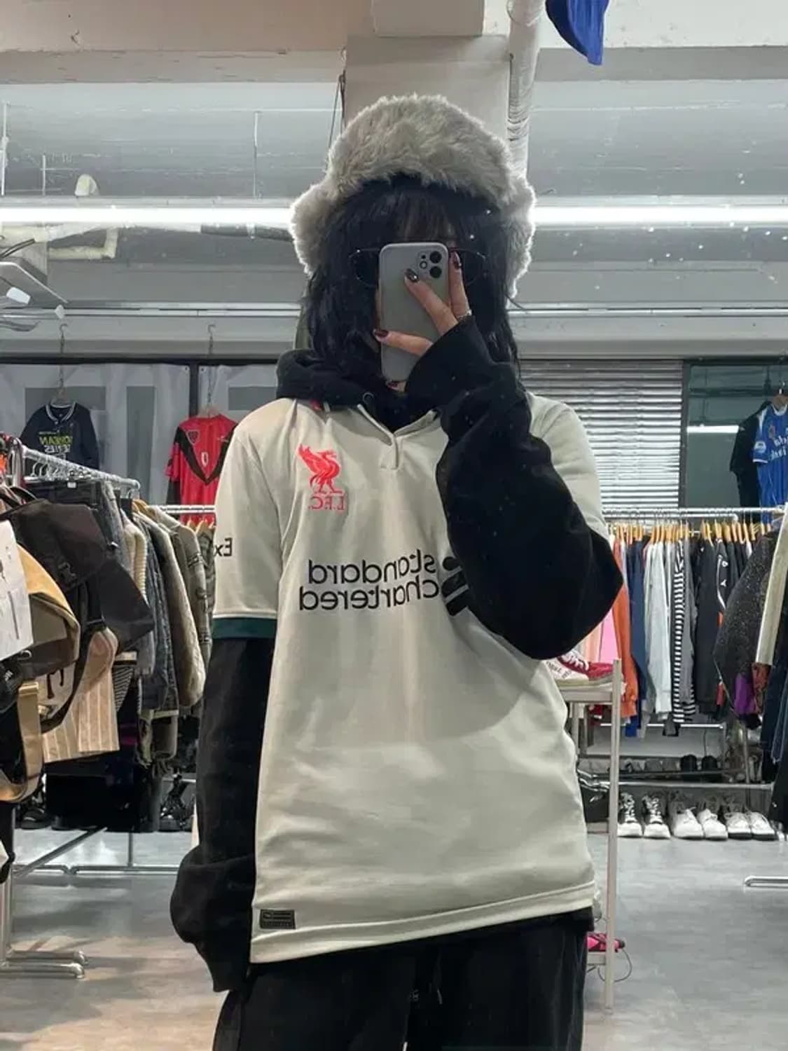 스몰 나이키 2021-22 리버풀 FC 어웨이 유니폼 상품이미지1