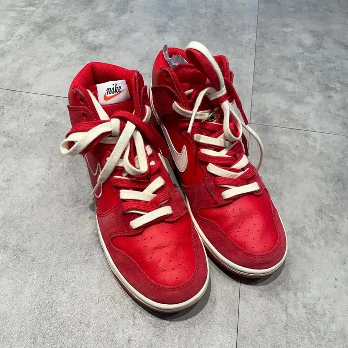270 나이키 덩크 하이 SE 퍼스트 유즈 유니버시티 레드 상품이미지1