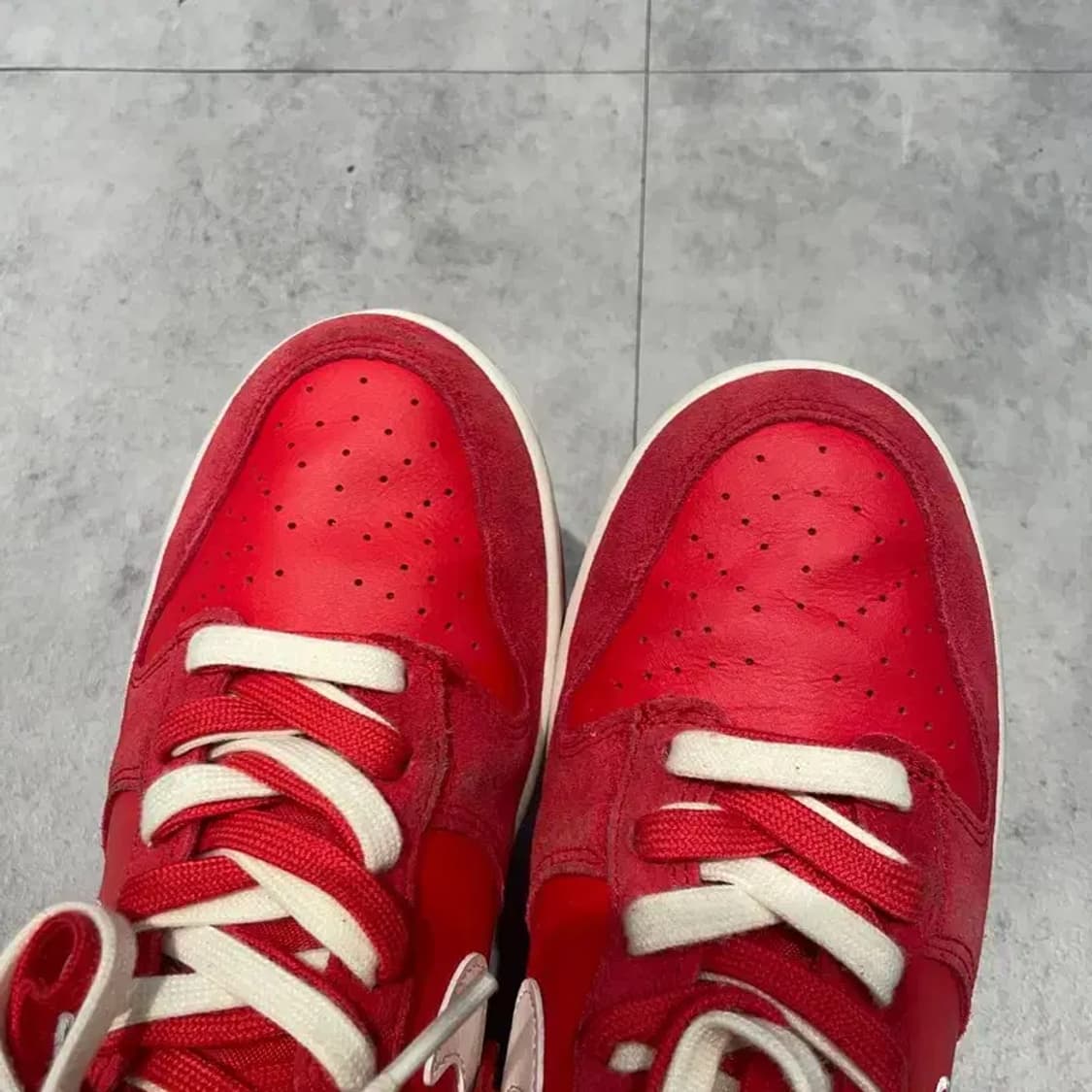 270 나이키 덩크 하이 SE 퍼스트 유즈 유니버시티 레드 상품이미지2