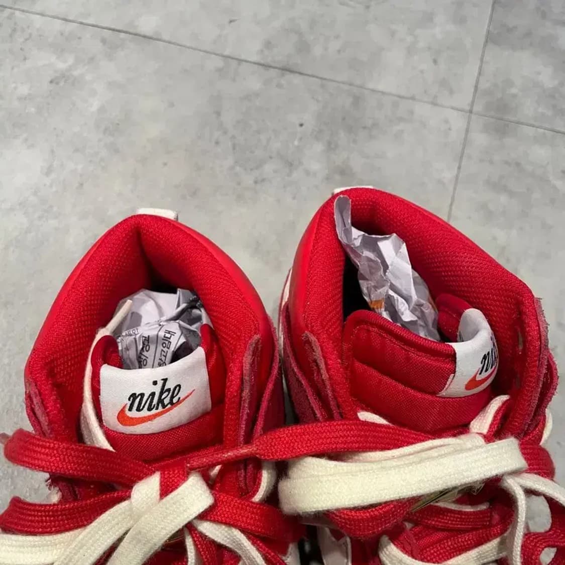 270 나이키 덩크 하이 SE 퍼스트 유즈 유니버시티 레드 상품이미지9