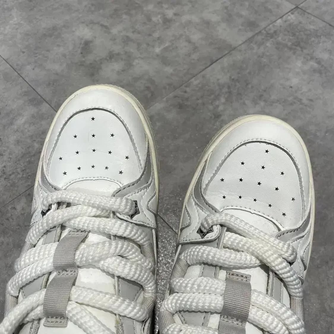 265 EYTANCE 플로잉 샌드 스타 슈즈 캐주얼 운동화 화이트 상품이미지2