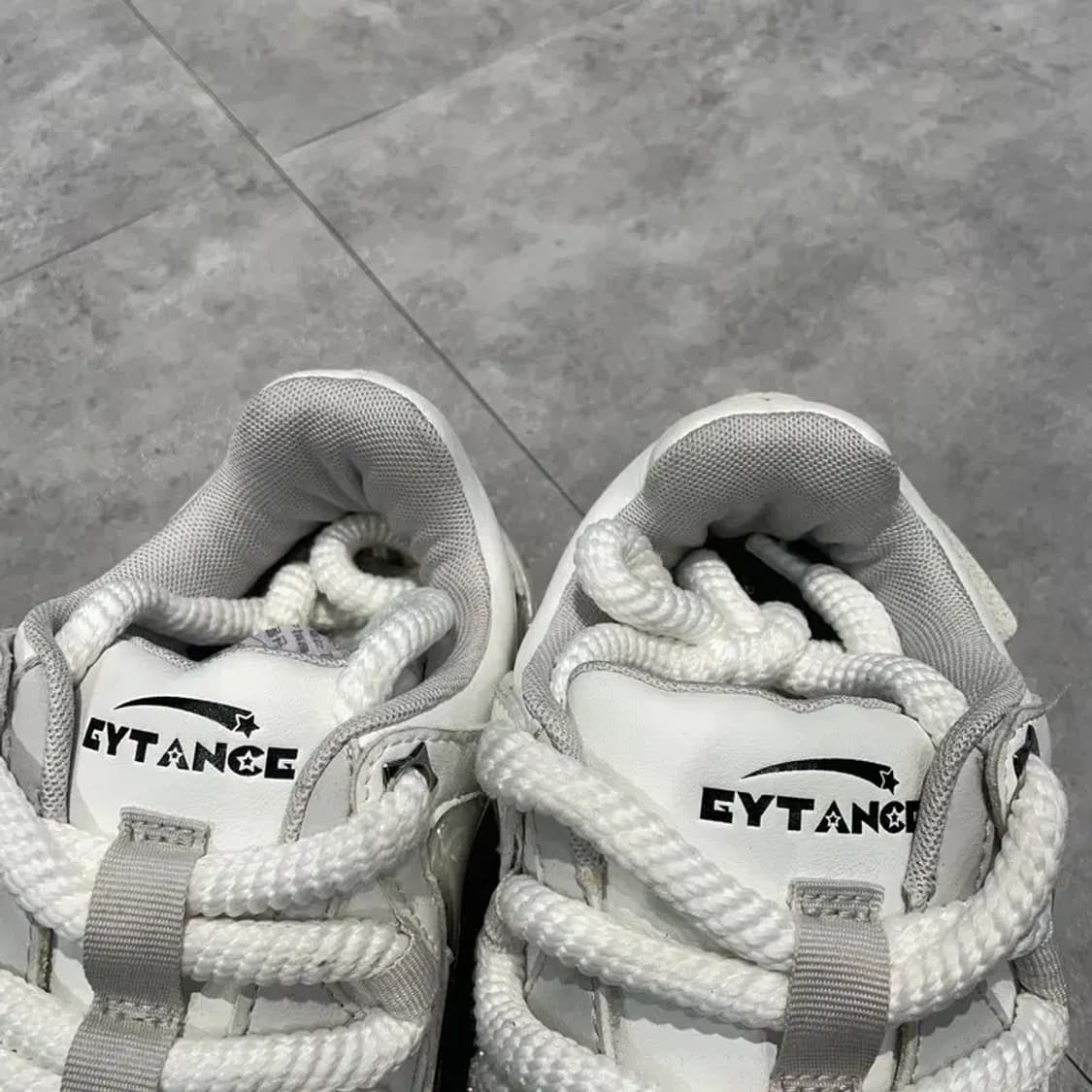 265 EYTANCE 플로잉 샌드 스타 슈즈 캐주얼 운동화 화이트 상품이미지8