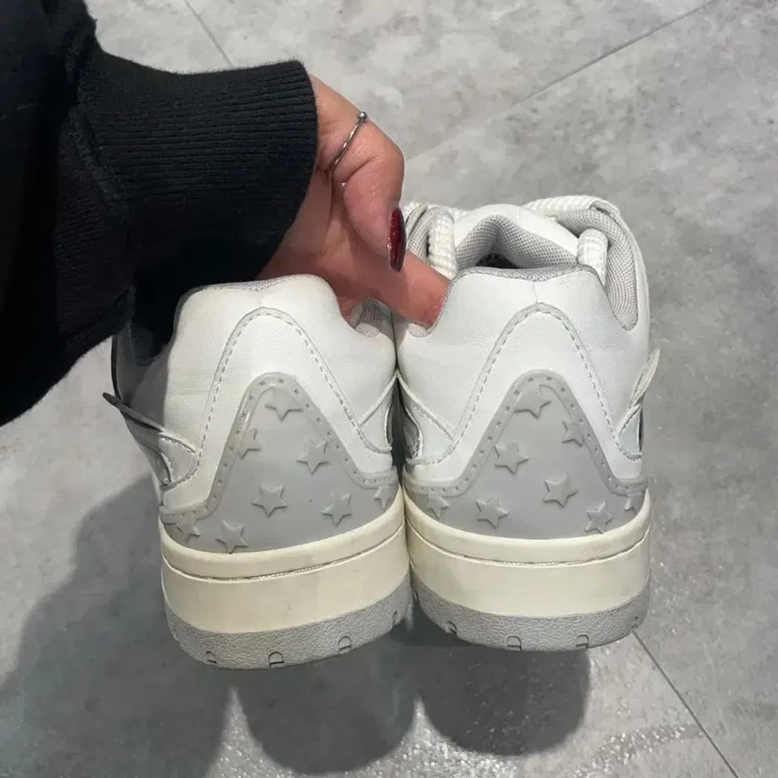 265 EYTANCE 플로잉 샌드 스타 슈즈 캐주얼 운동화 화이트 상품이미지9