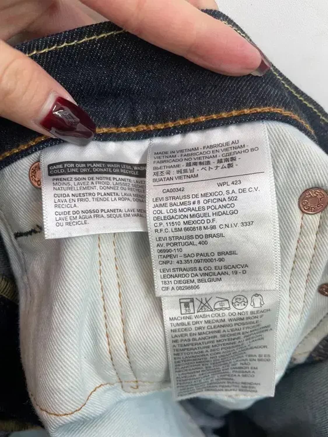 32 리바이스 511 데님 청바지 팬츠 상품이미지5