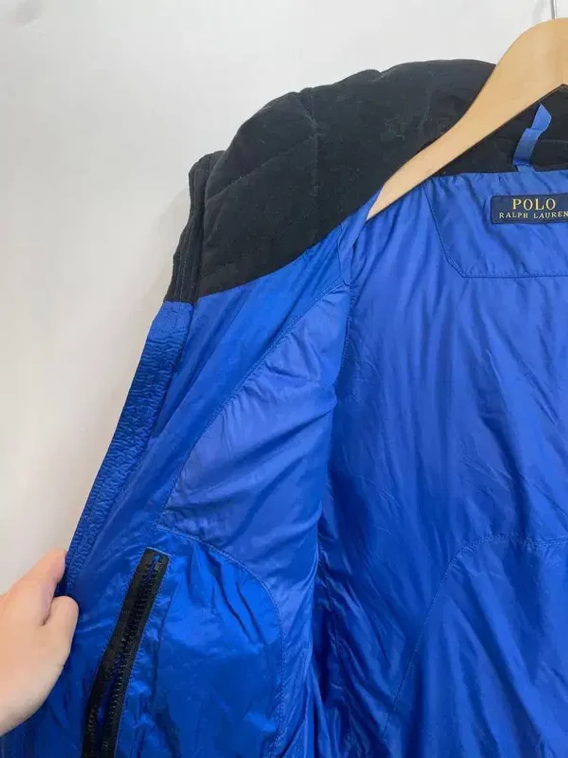 미디움 폴로 랄프 로렌 빅 포니 알파인 스키 패딩 조끼 블루 상품이미지6