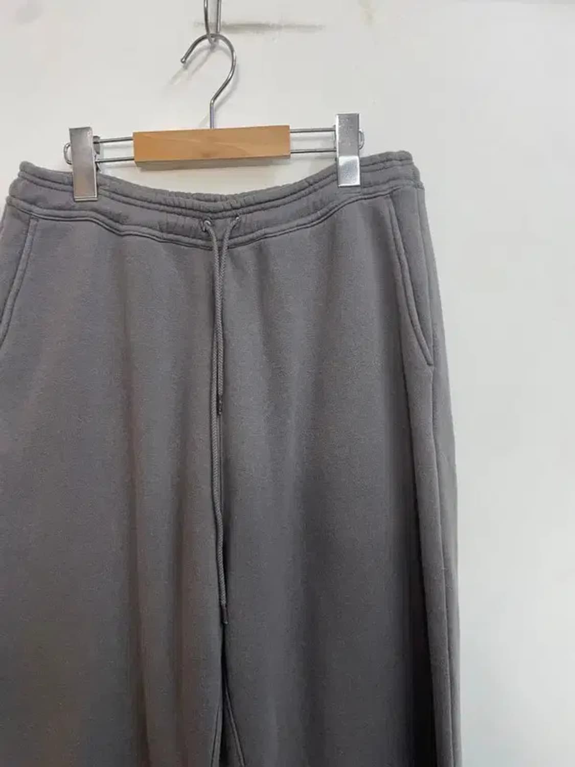 2 언유즈드 코튼 와이드 가먼트 팬츠 상품이미지4