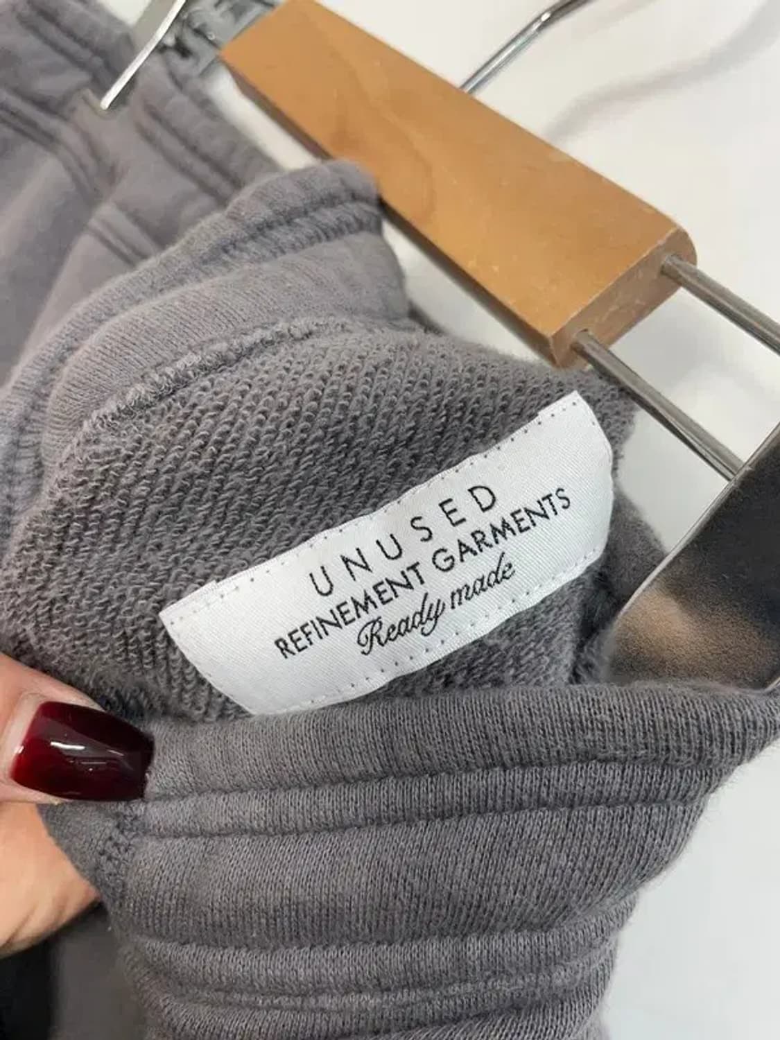 2 언유즈드 코튼 와이드 가먼트 팬츠 상품이미지5