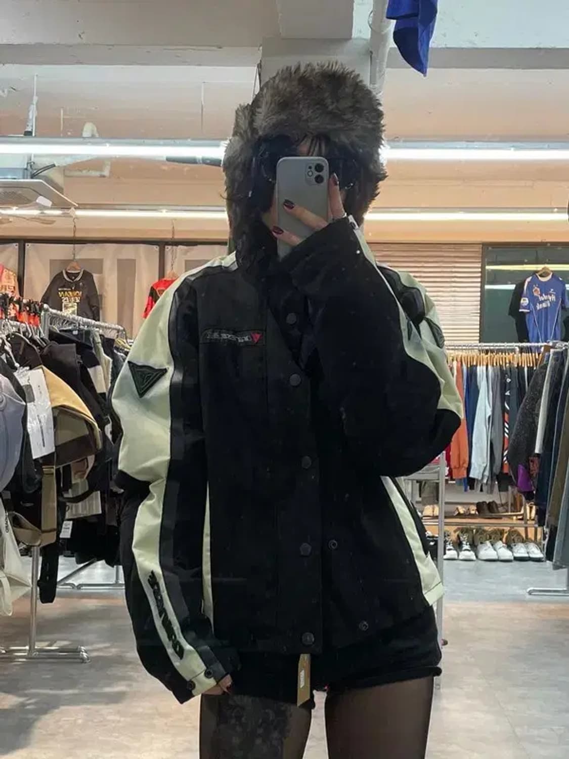 50사이즈 다이네즈 레이싱 점퍼 자켓 바이크룩 상품이미지1