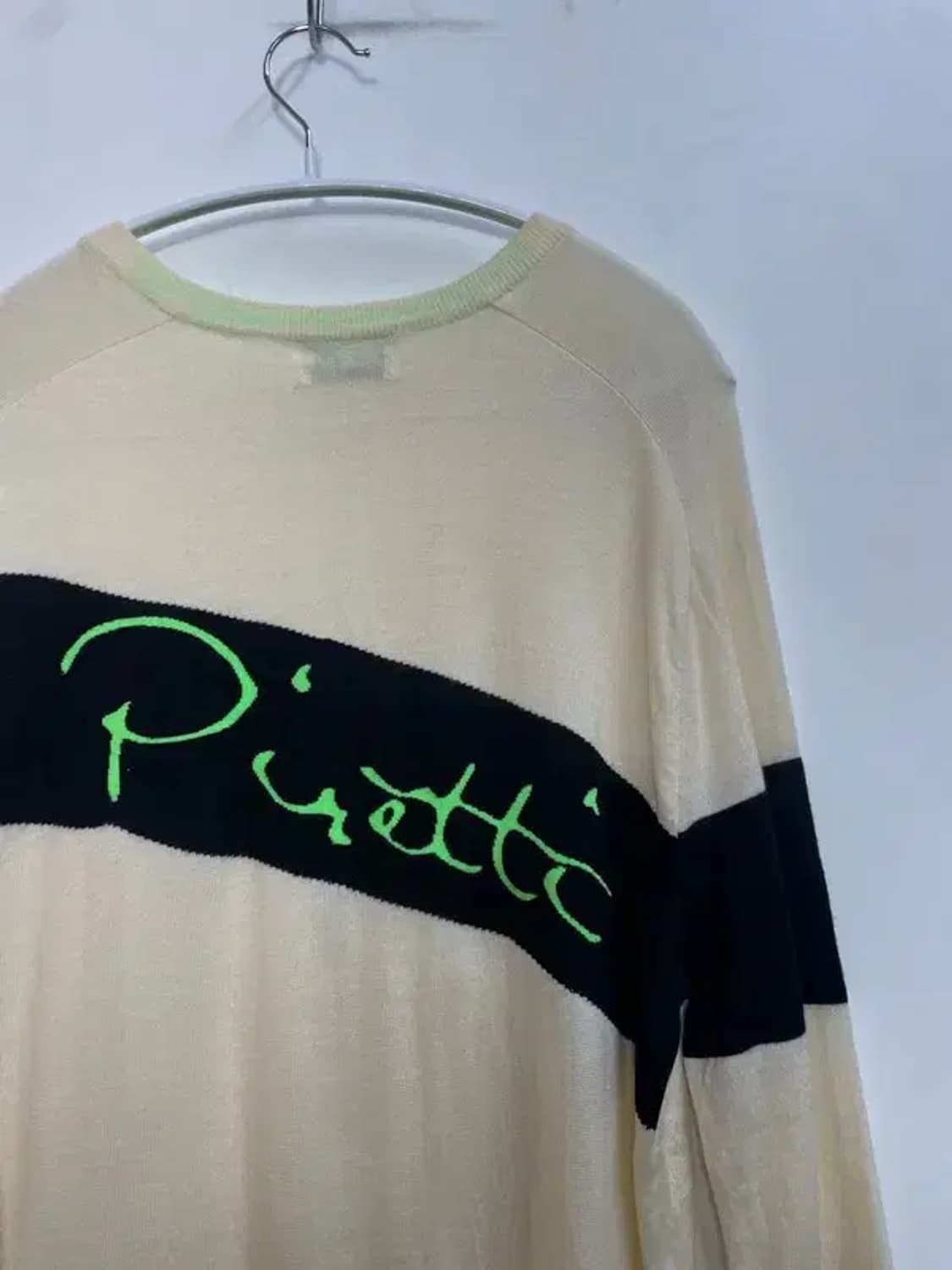 110 와이드앵글 골프 캐주얼 니트웨어 베이지 상품이미지10