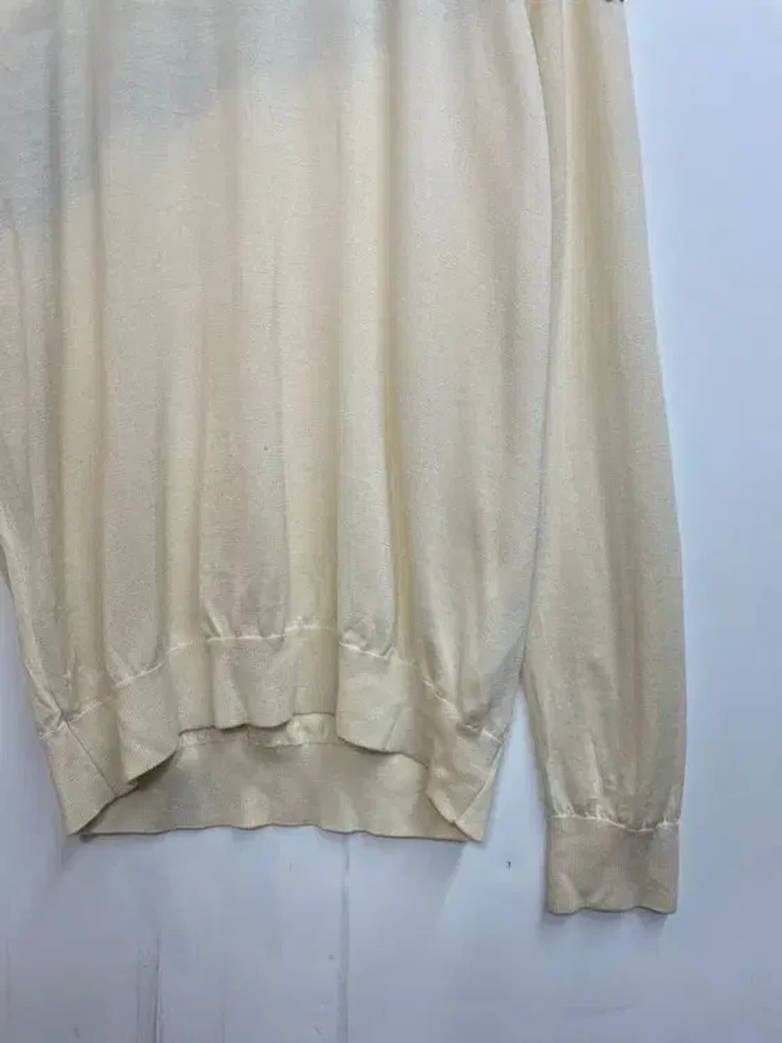 110 와이드앵글 골프 캐주얼 니트웨어 베이지 상품이미지3