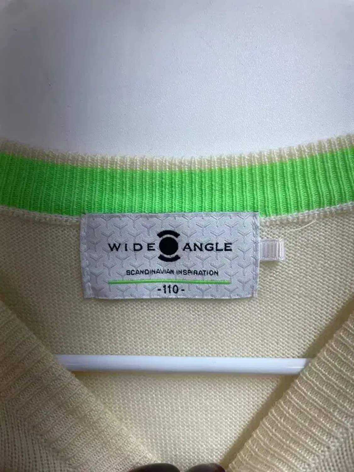 110 와이드앵글 골프 캐주얼 니트웨어 베이지 상품이미지6