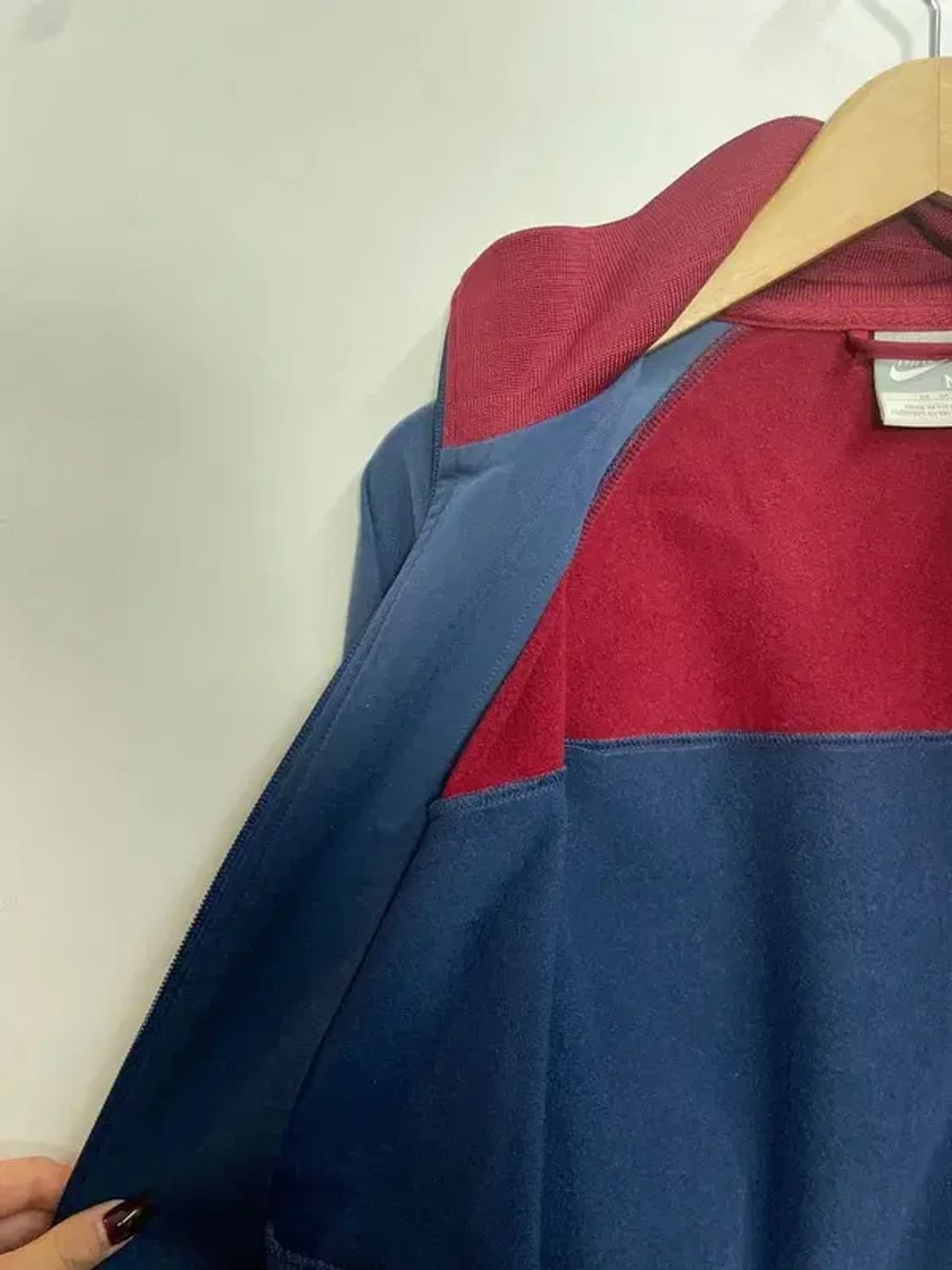 미디움 나이키 버건디 스우시 져지 트레이닝탑 상품이미지7