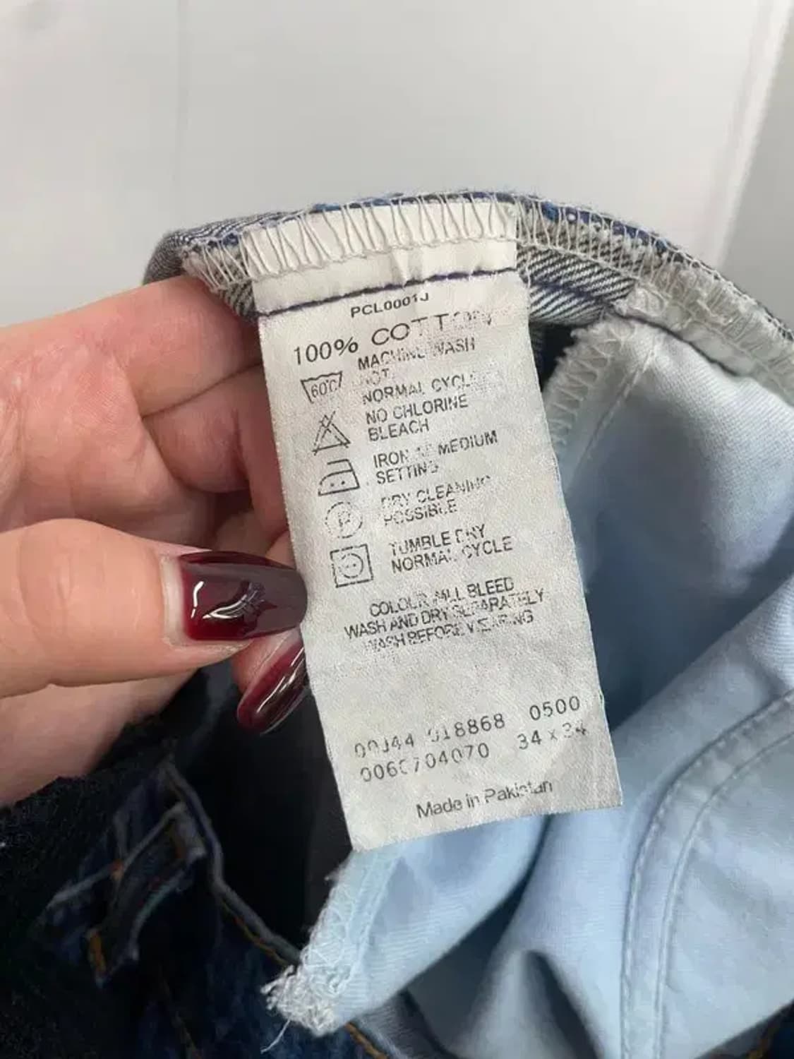 34 리바이스 오렌지택 99s 데님 청바지 팬츠 상품이미지5