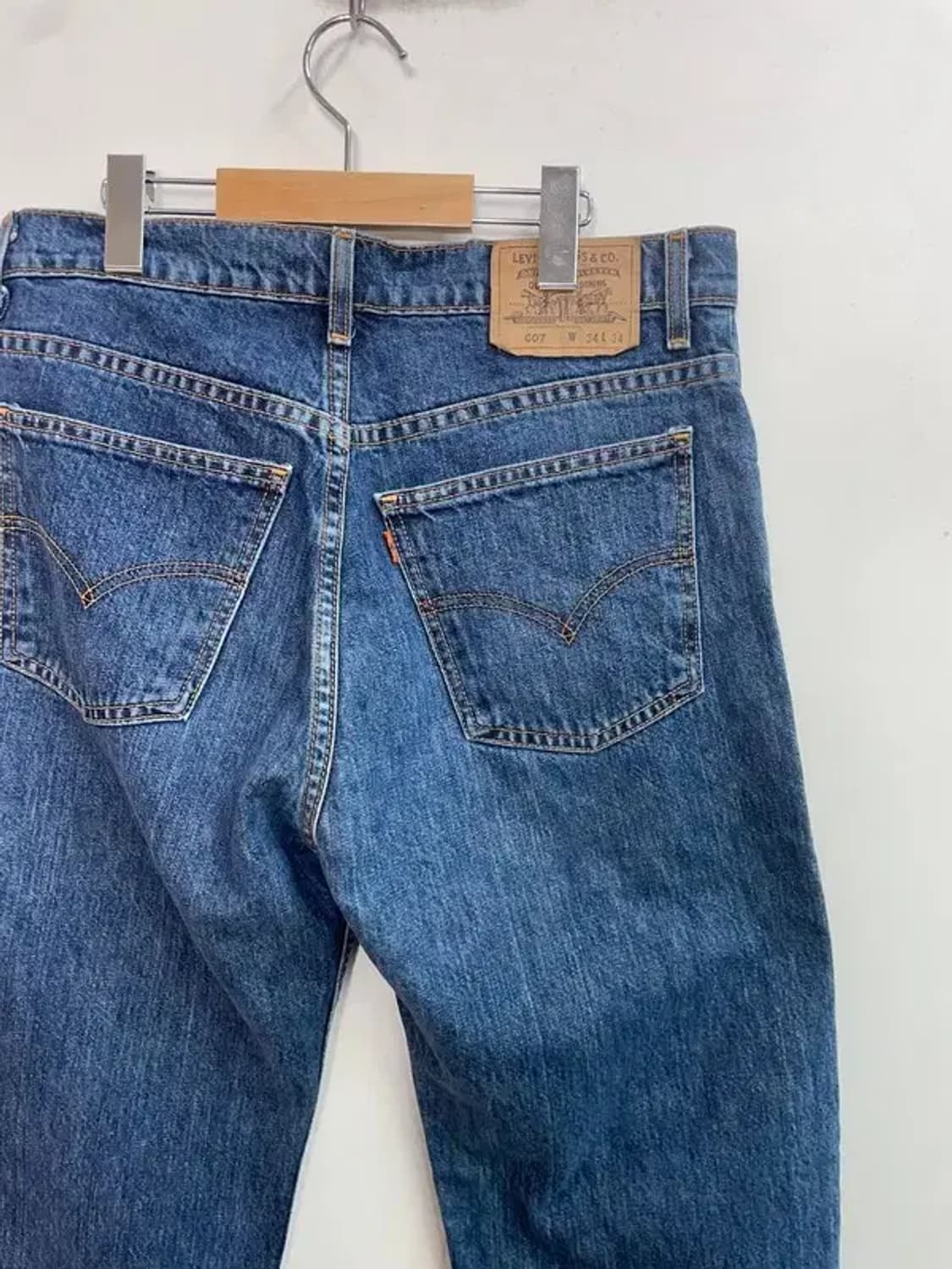 34 리바이스 오렌지택 99s 데님 청바지 팬츠 상품이미지8