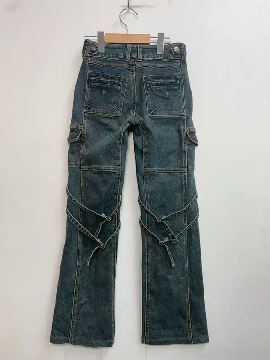 24 25 인치 여자 jpn 와이드 데님팬츠 상품이미지7