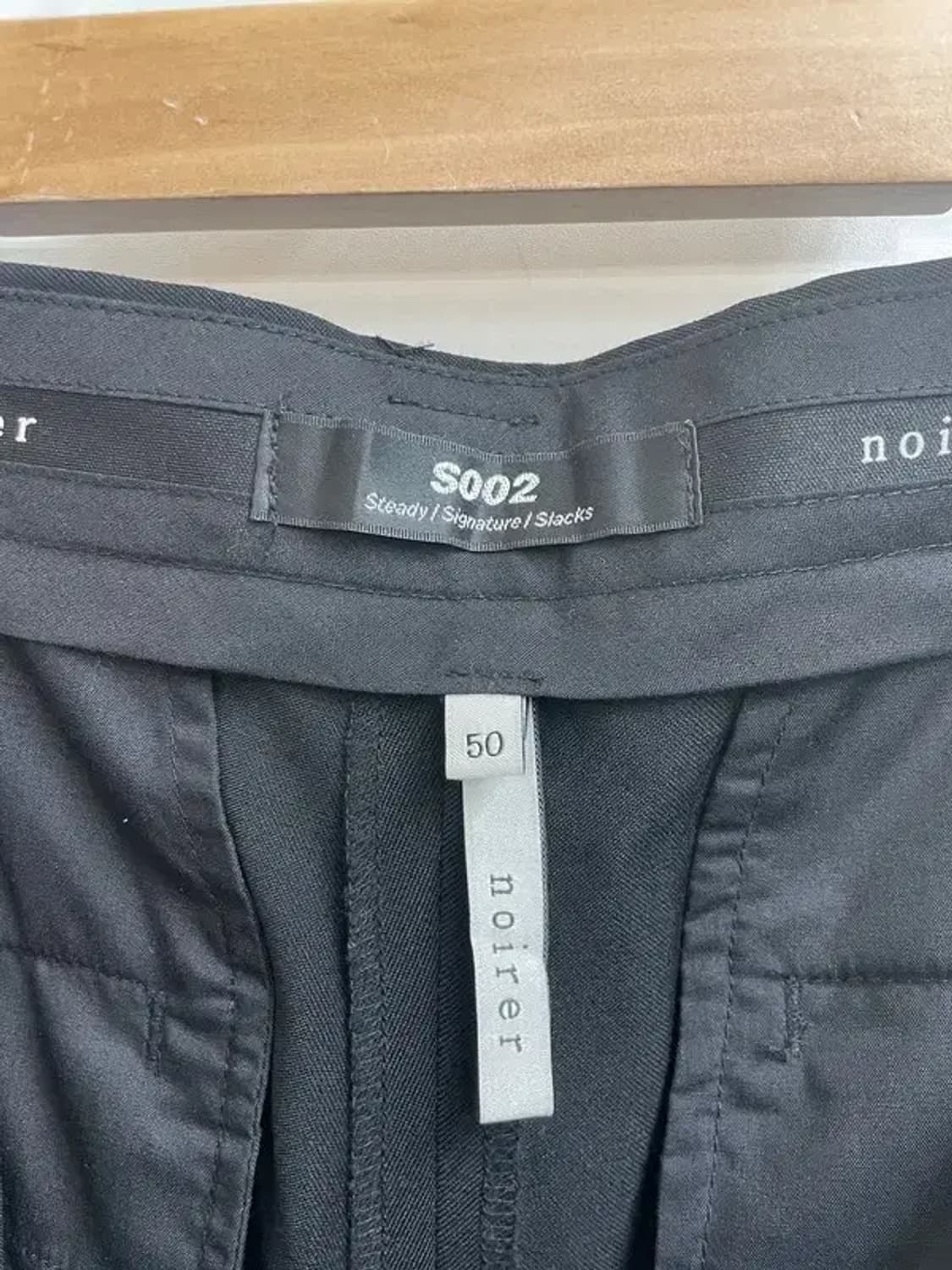 50 노이어 블랙 와이드 팬츠 새상품급 남자코디 상품이미지5