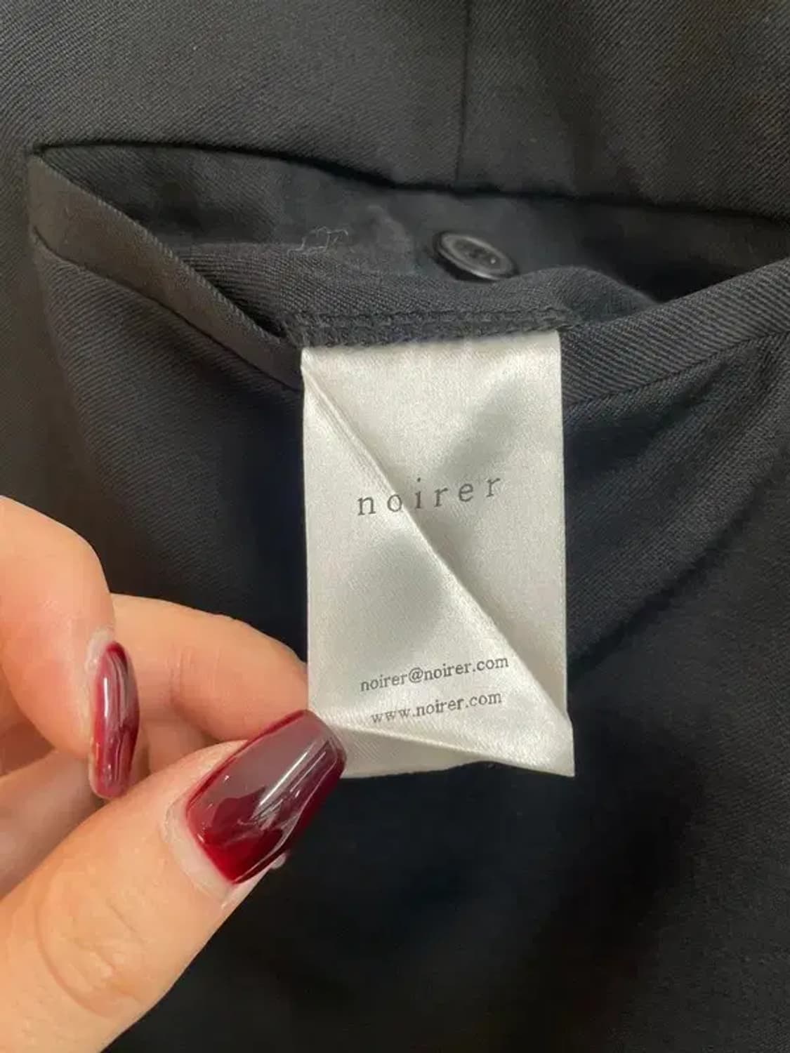 50 노이어 블랙 와이드 팬츠 새상품급 남자코디 상품이미지6