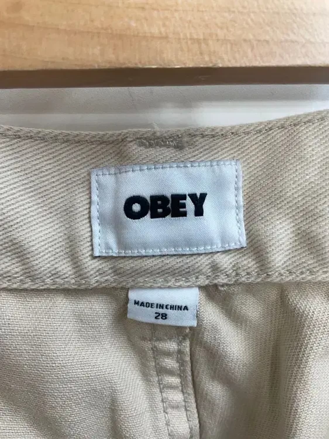 28 새상품 오베이 하드워크 카펜더 포켓 팬츠 상품이미지5