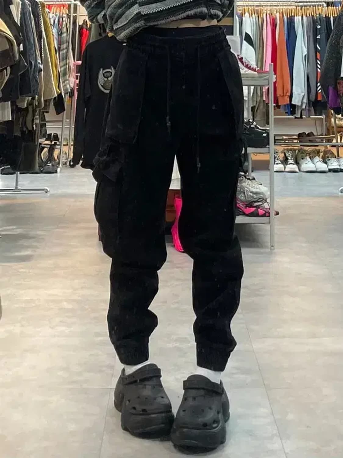 36 NBA 밑단 조거 입체포켓 데님팬츠 상품이미지1