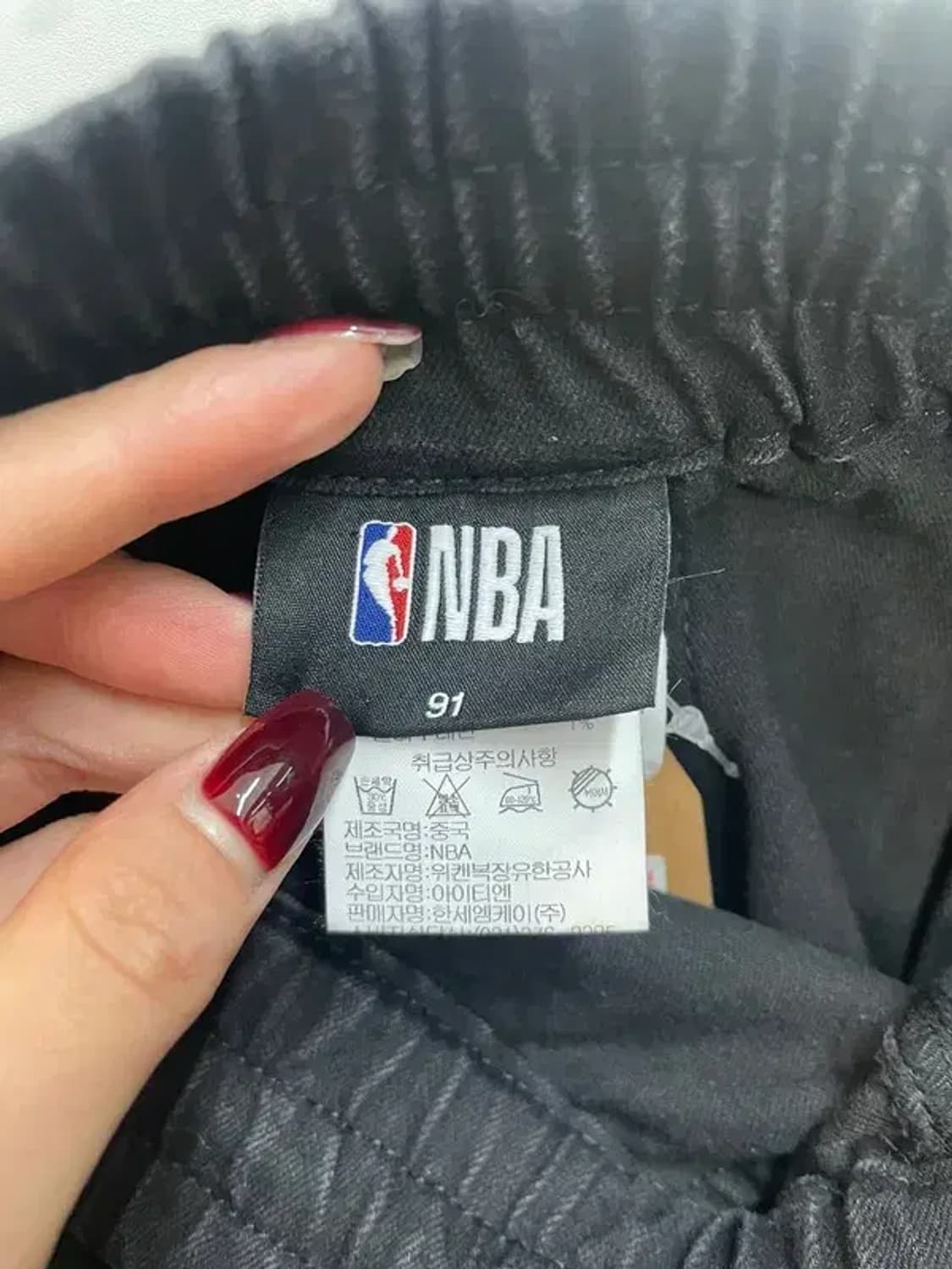 36 NBA 밑단 조거 입체포켓 데님팬츠 상품이미지5