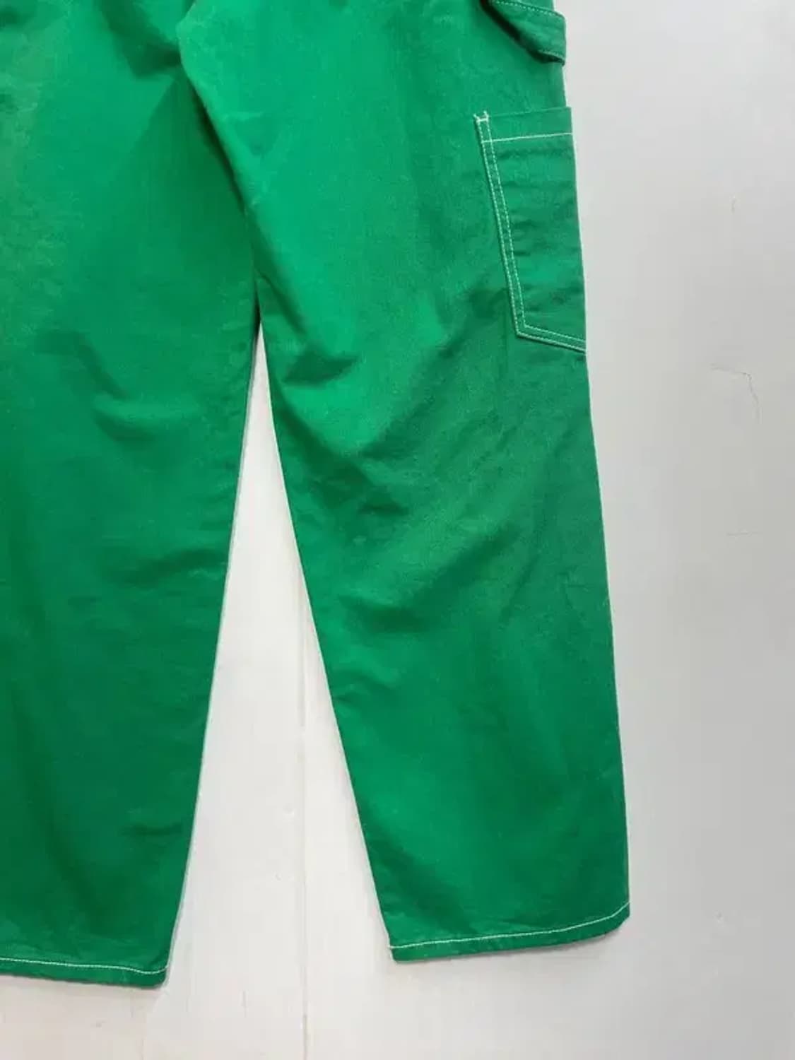 미디움 hander 포켓 그린 와이드팬츠 상품이미지8