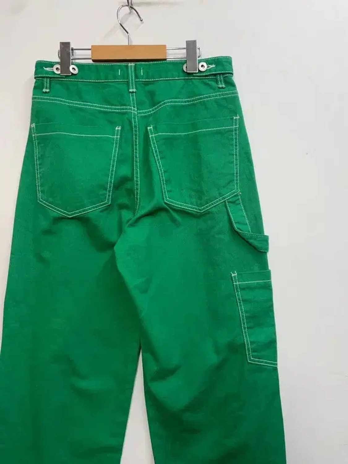 미디움 hander 포켓 그린 와이드팬츠 상품이미지9