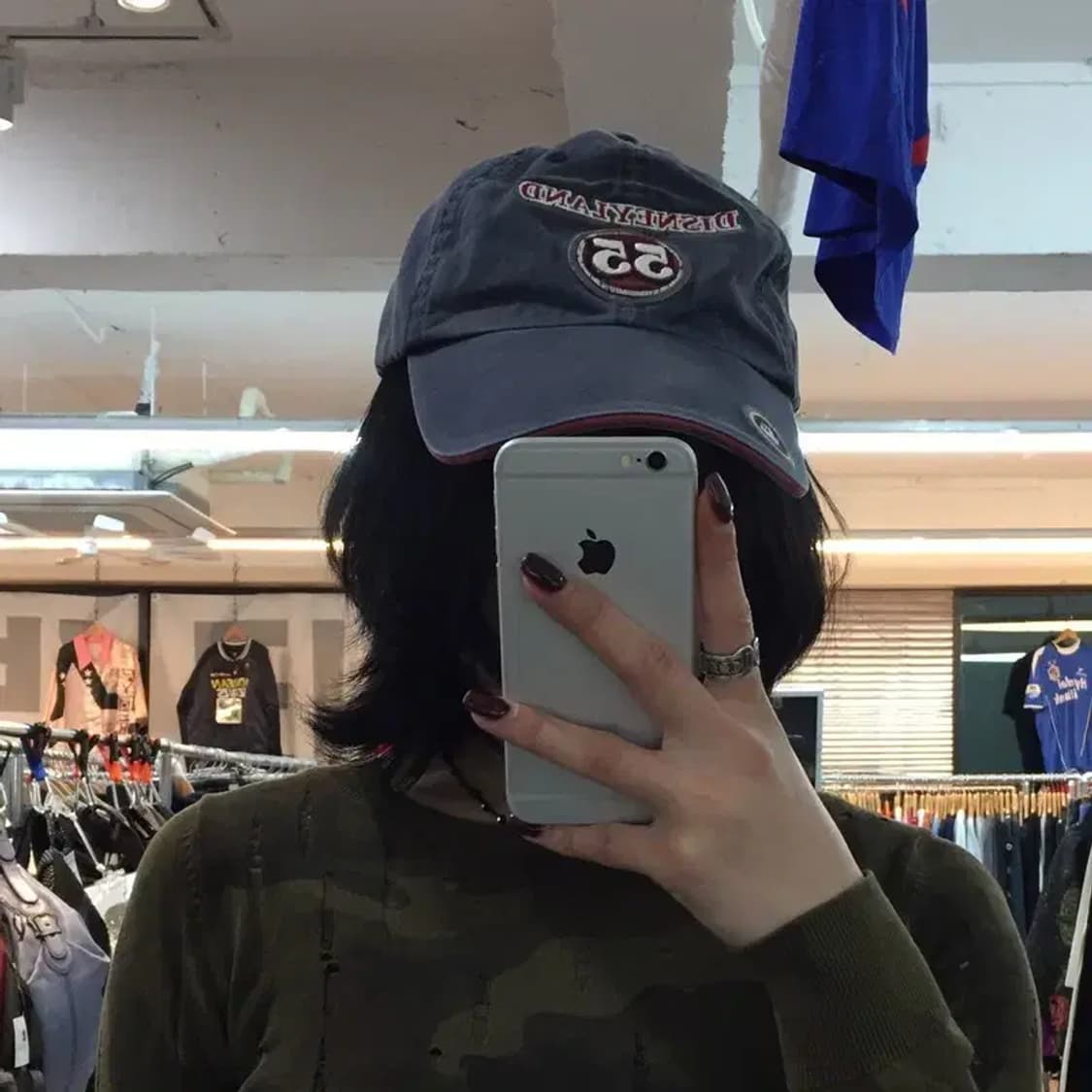 디즈니랜드 리조트 55주년 기념 스트랩백 모자 상품이미지1