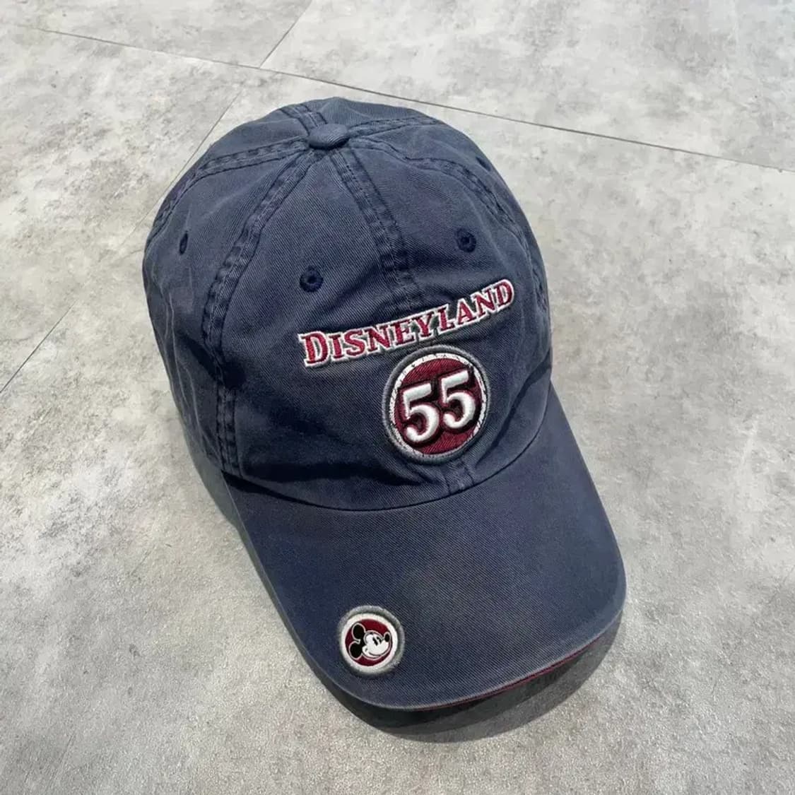 디즈니랜드 리조트 55주년 기념 스트랩백 모자 상품이미지2