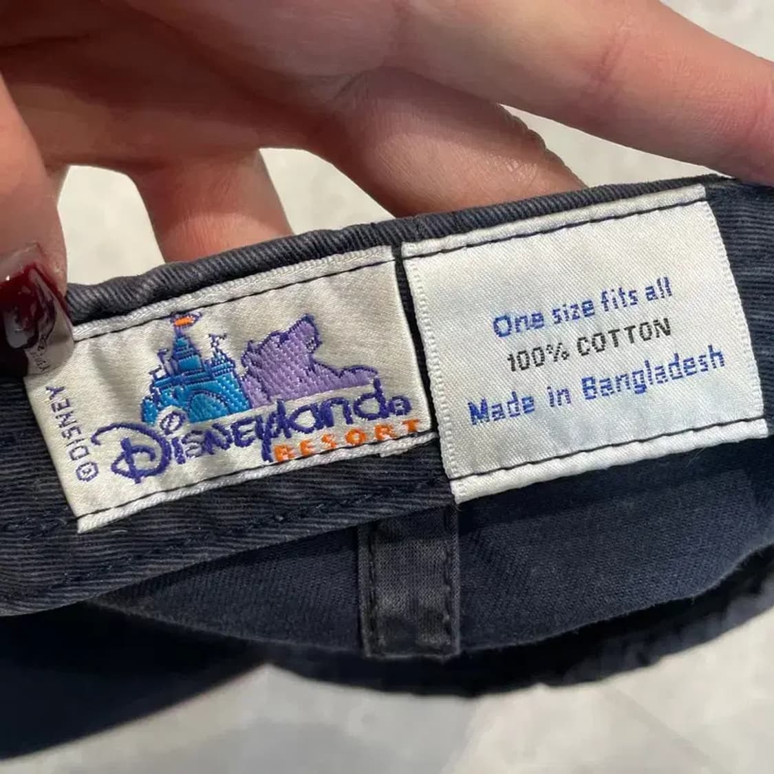 디즈니랜드 리조트 55주년 기념 스트랩백 모자 상품이미지7