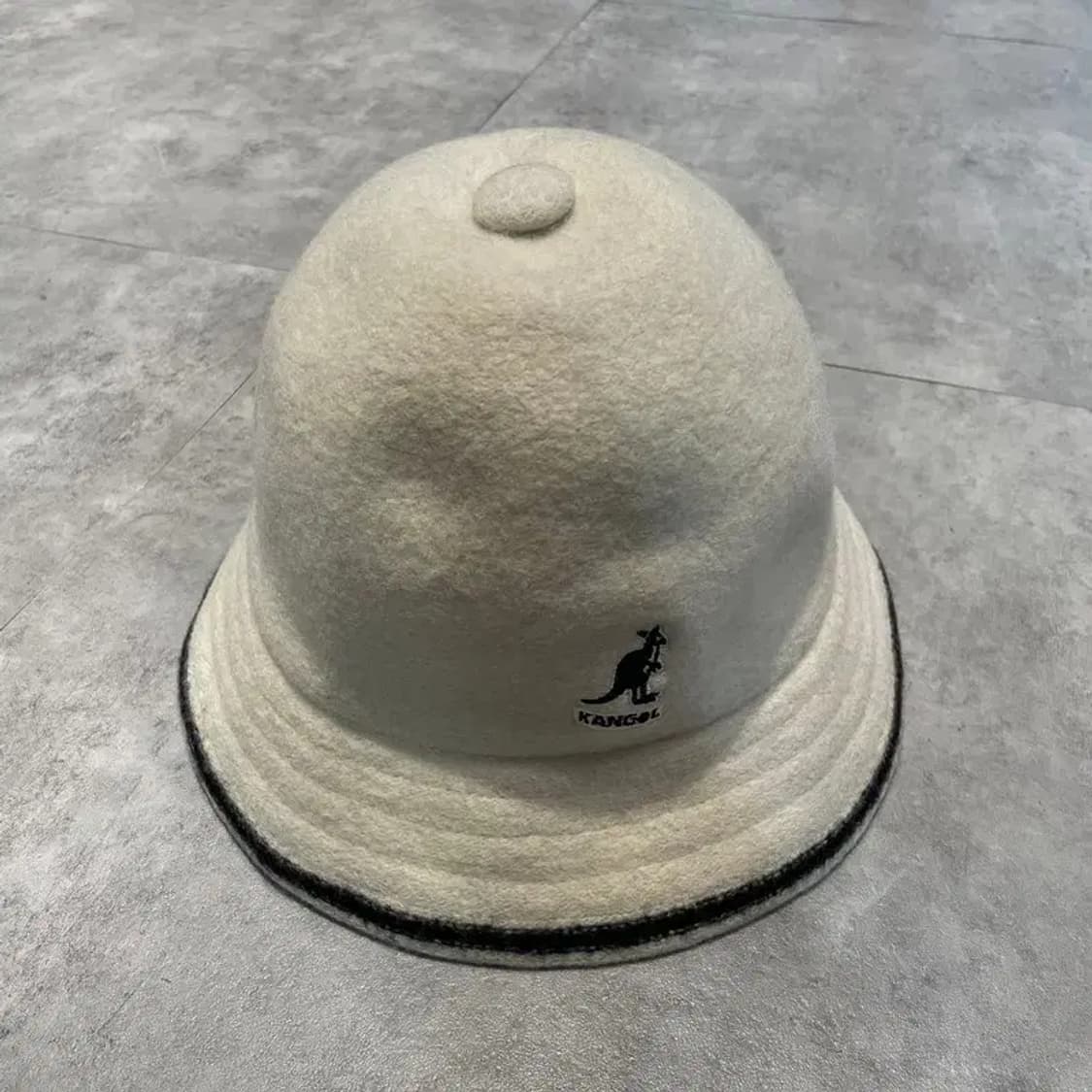 캉골 울 캐주얼 버킷햇 베이지 상품이미지1