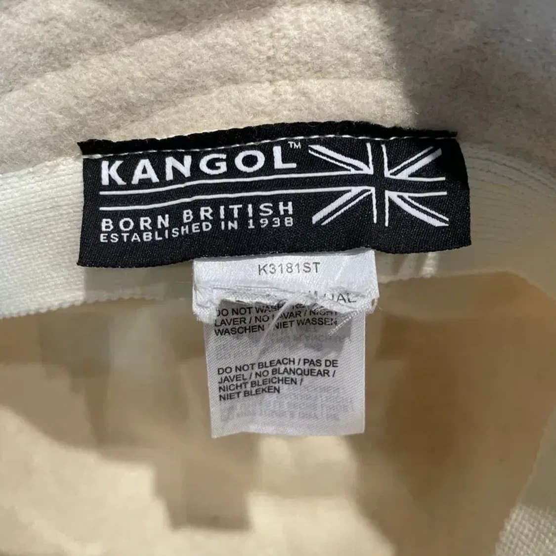 캉골 울 캐주얼 버킷햇 베이지 상품이미지6