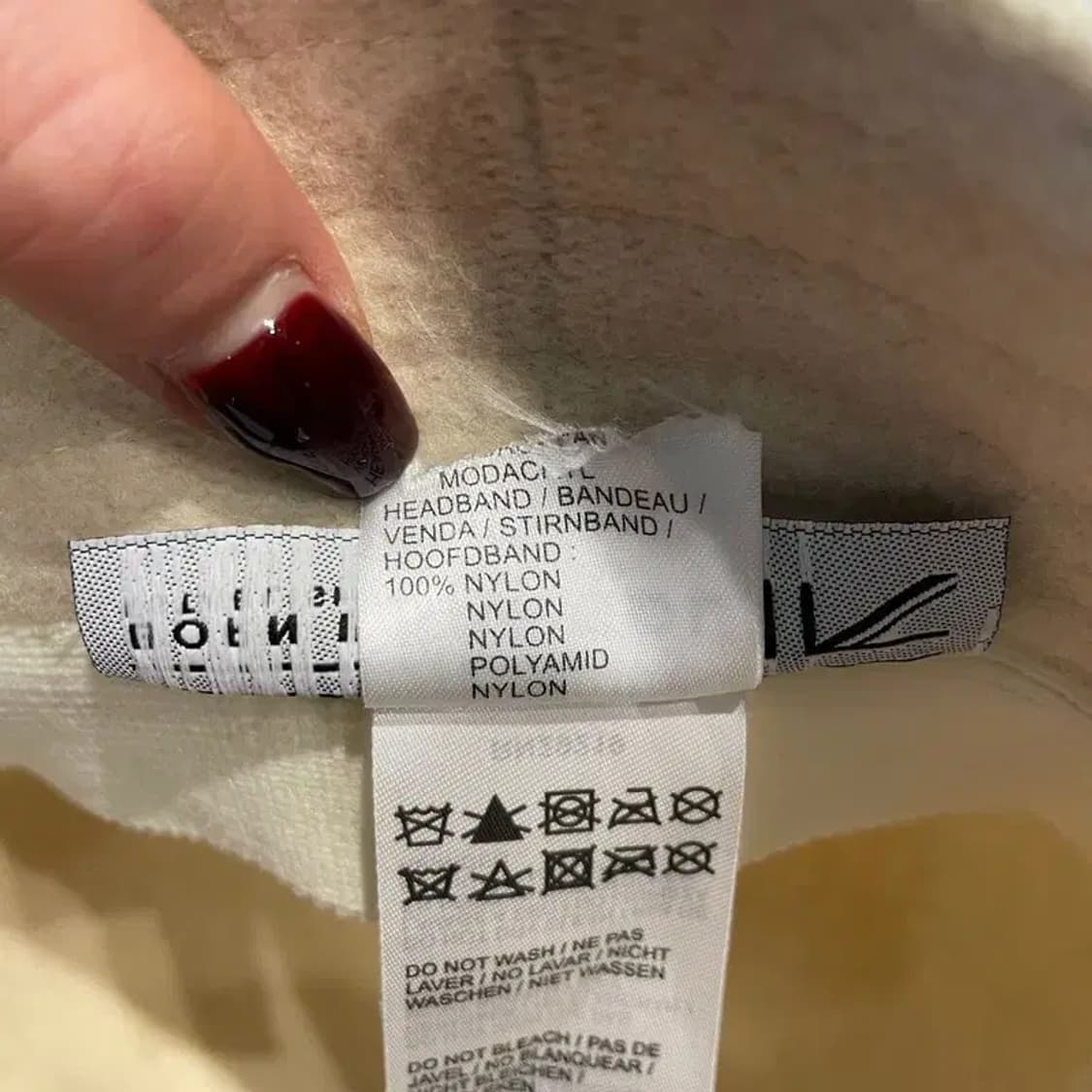 캉골 울 캐주얼 버킷햇 베이지 상품이미지7