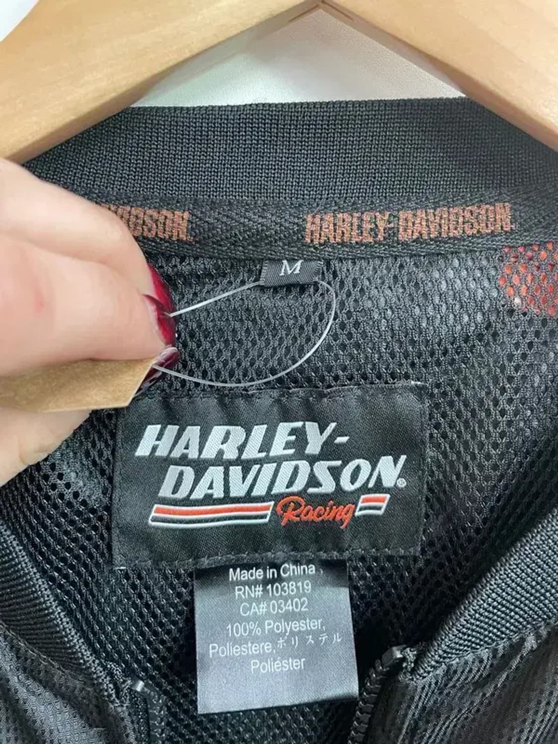 미디움 할리데이비슨 스크리밍 이글 레이싱 자켓 상품이미지5