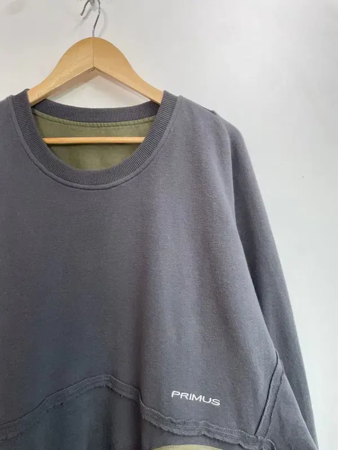 1 햄커스 포켓 맨투맨티셔츠 빅사이즈 그레이 상품이미지4