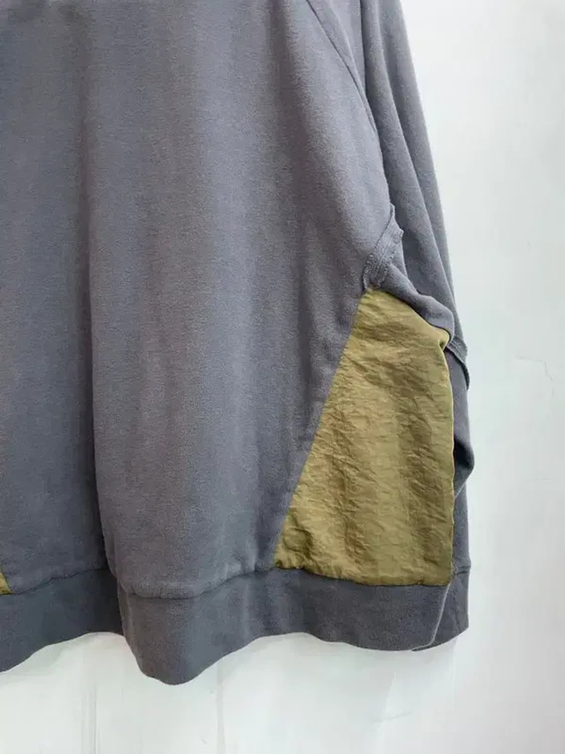 1 햄커스 포켓 맨투맨티셔츠 빅사이즈 그레이 상품이미지7