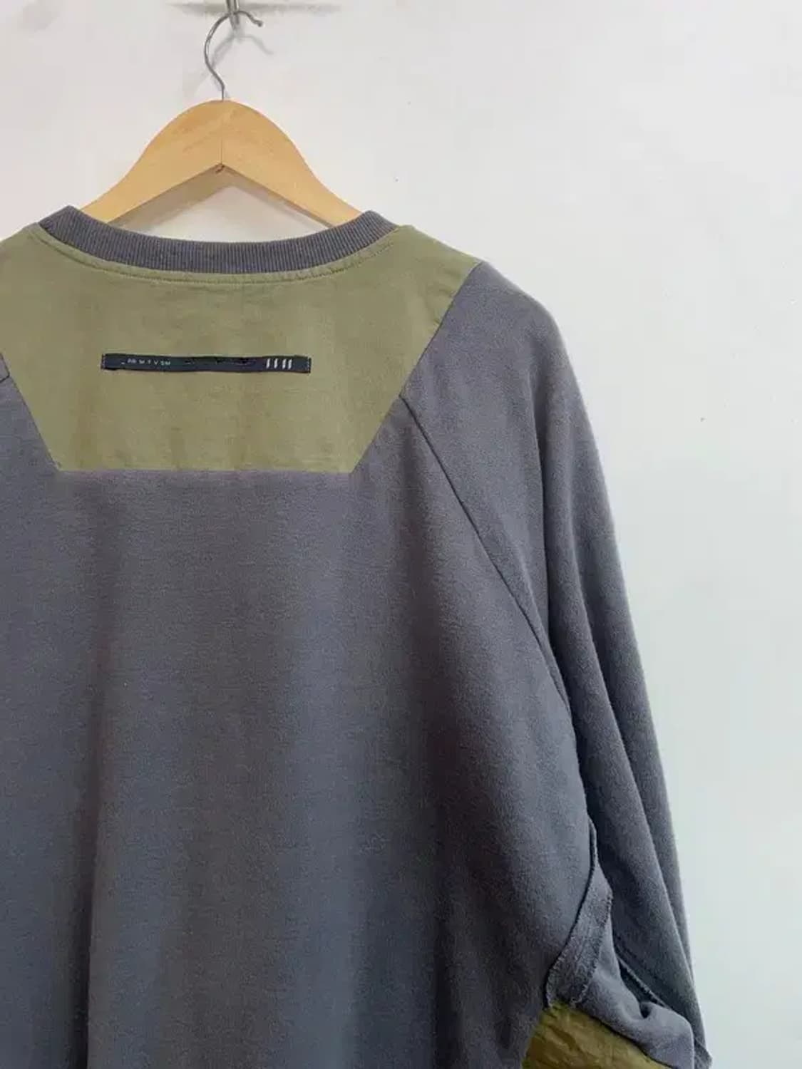 1 햄커스 포켓 맨투맨티셔츠 빅사이즈 그레이 상품이미지8