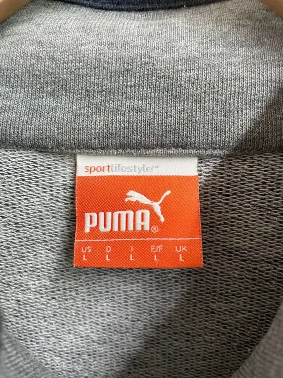 라지 푸마 올드스쿨 이탈리아 집업 자켓 트레이닝탑 상품이미지5