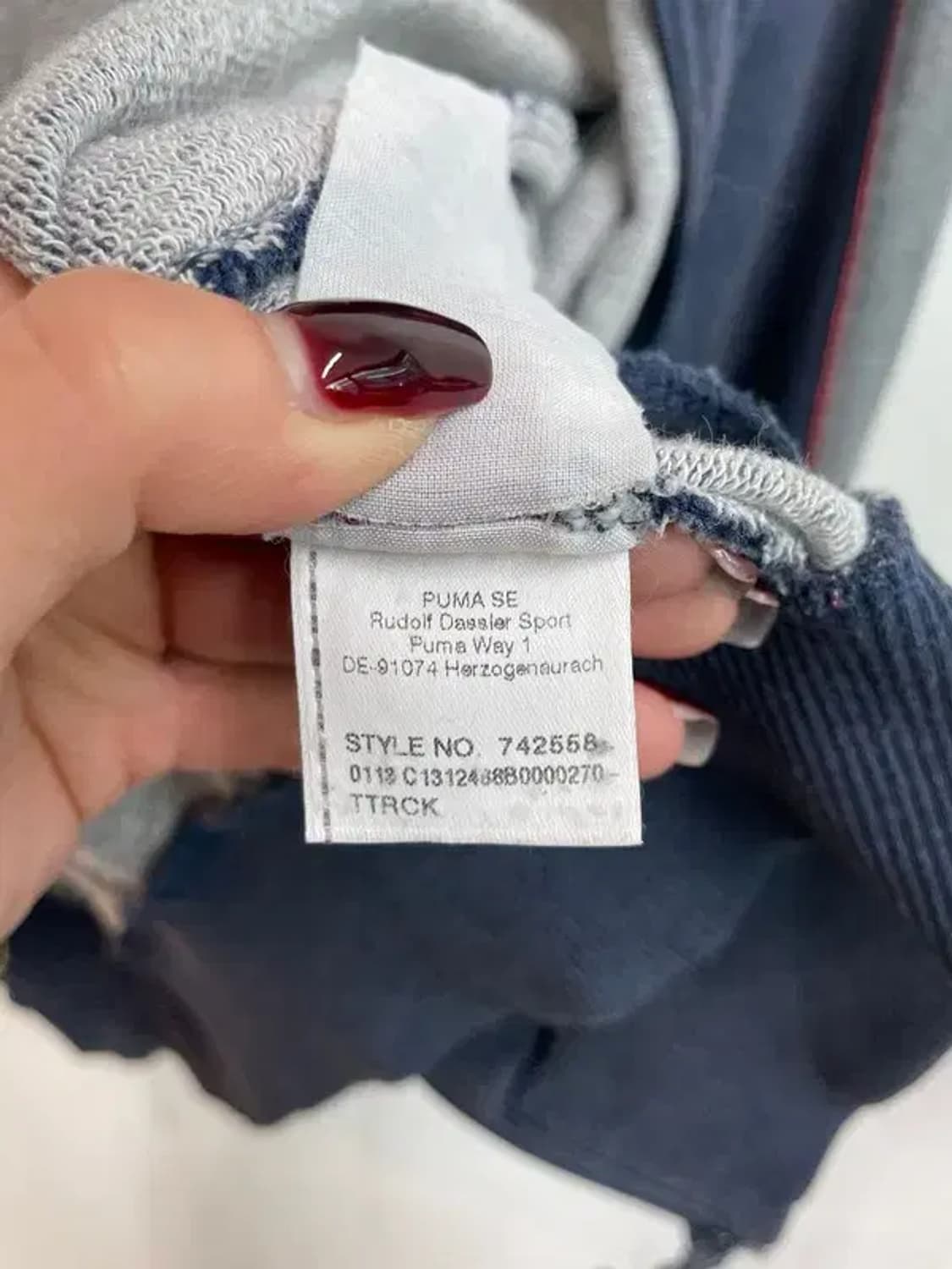 라지 푸마 올드스쿨 이탈리아 집업 자켓 트레이닝탑 상품이미지6